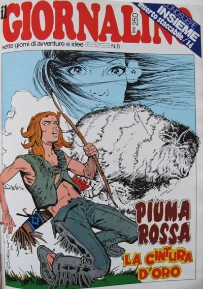 Cover of Piuma Rossa: La Cintura d'Oro