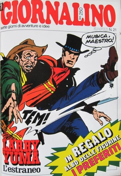 Cover of Larry Yuma: L'Estraneo