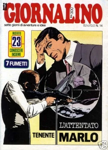 Cover of Tenente Marlo: L'Attentato