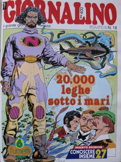 Cover of 20.000 Leghe Sotto i Mari