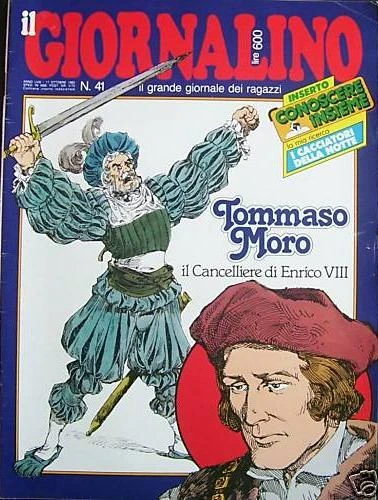 Cover of Tommaso Moro, il Cancelliere di Enrico VIII