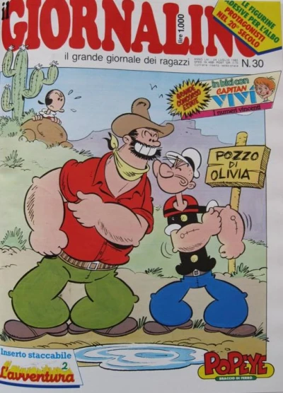 Cover of Popeye Pozzo di Olivia
