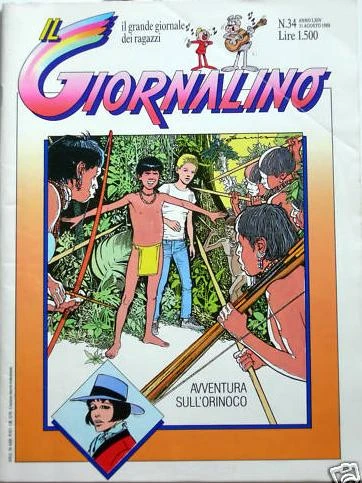 Cover of Avventura sull'Orinoco