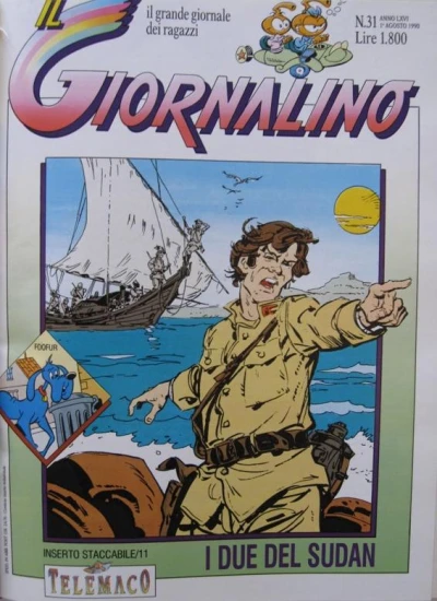 Cover of I Due del Sudan