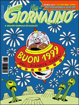 Cover of Buon 1999 dal Pianeta Terra!