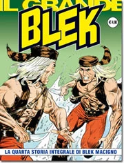 Cover of La Quarta Storia Integrale di Blek Macigno