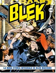 Cover of La Nona Storia Integrale di Blek Macigno