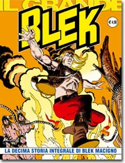 Cover of La Decima Storia Integrale di Blek Macigno