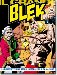 Cover of La Diciassettesima Storia Integrale di Blek Macigno