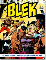 Cover of La Diciottesima Storia Integrale di Blek Macigno