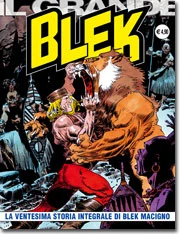 Cover of La Ventesima Storia Integrale di Blek Macigno