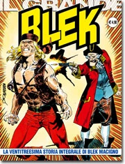 Cover of La Ventitreesima Storia Integrale di Blek Macigno