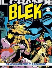 Cover of Due Mitici Fumetti Completi di Blek Macigno