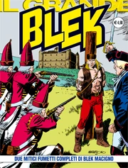 Cover of Due Mitici Fumetti Completi di Blek Macigno
