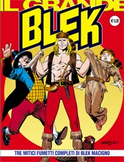 Cover of Tre Mitici Fumetti Completi di Blek Macigno