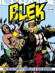 Cover of Tre Mitici Fumetti Completi di Blek Macigno