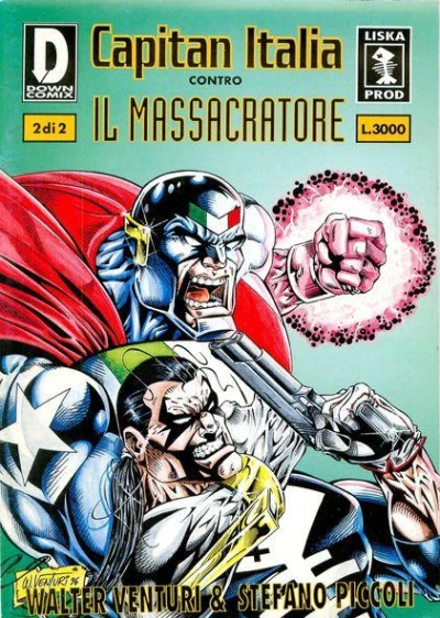 Cover of Capitan Italia Contro Il Massacratore