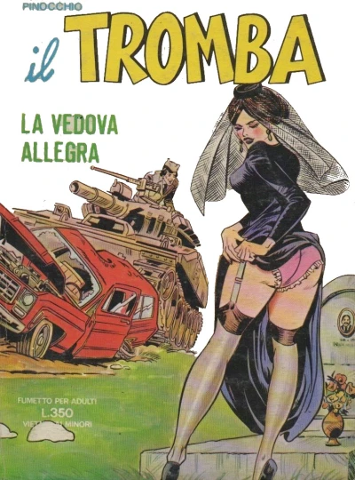 Cover of La vedova allegra
