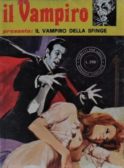 Cover of Il vampiro della sfinge