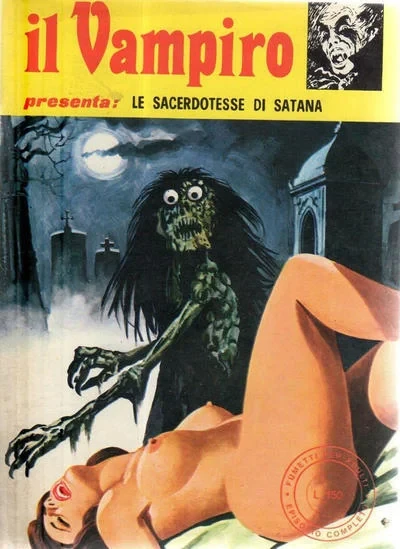 Cover of La sacerdotessa di satana