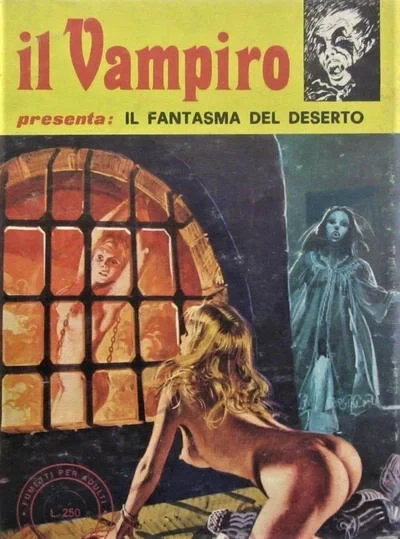 Cover of Il fantasma del deserto