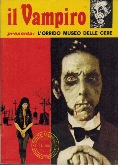 Cover of L'orrido museo delle cere