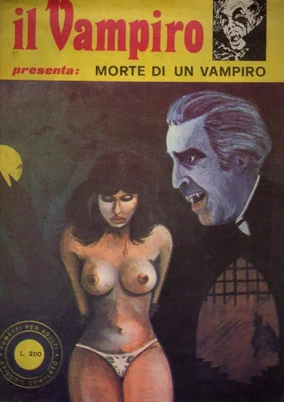 Cover of Morte di un vampiro