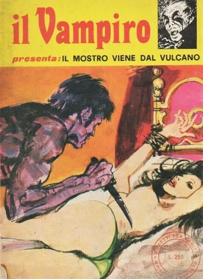 Cover of Il mostro viene dal vulcano