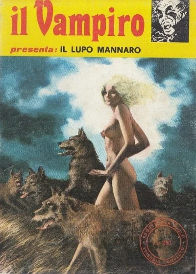 Cover of Il lupo mannaro