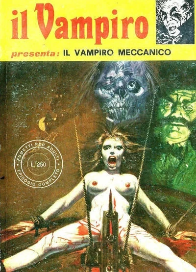 Cover of Il vampiro meccanico