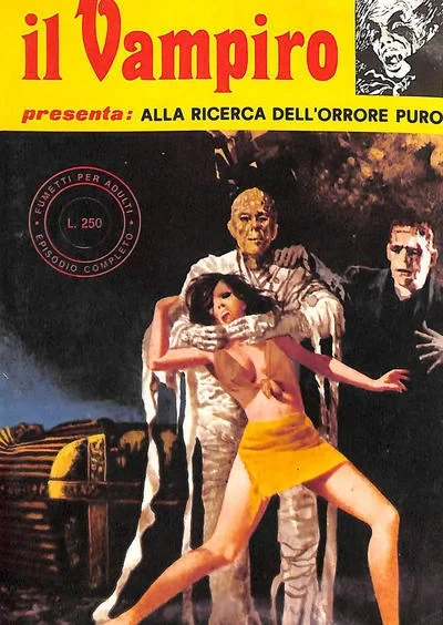 Cover of Alla ricerca dell'orrore puro