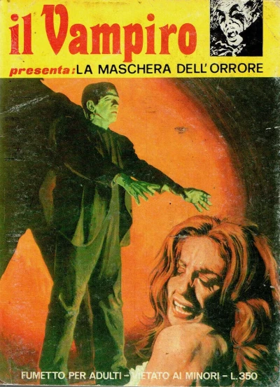 Cover of La maschera dell'orrore
