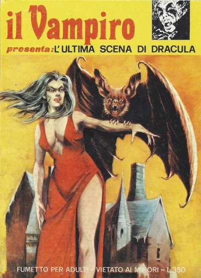 Cover of L'ultima scena di dracula