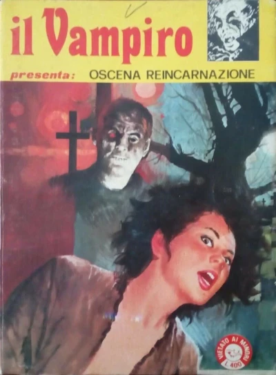 Cover of Oscena reincarnazione