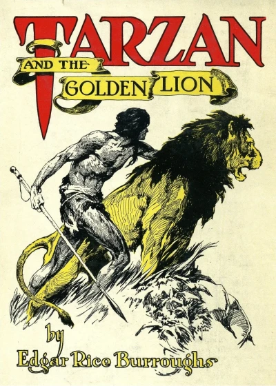 Cover of Tarzan and the Golden Lion
