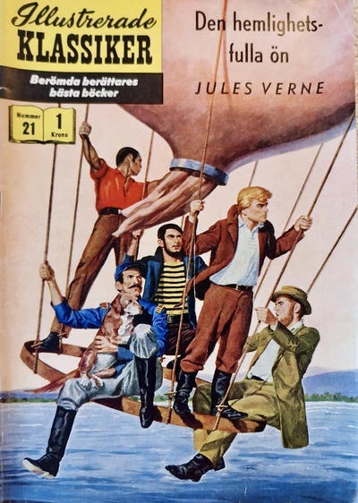 Cover of  Den hemlighetsfulla ön