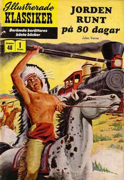 Cover of Jorden runt på 80 dagar