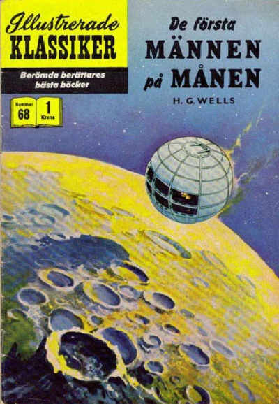 Cover of De första männen på månen