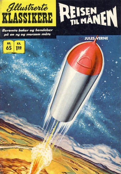 Cover of Reisen til månen