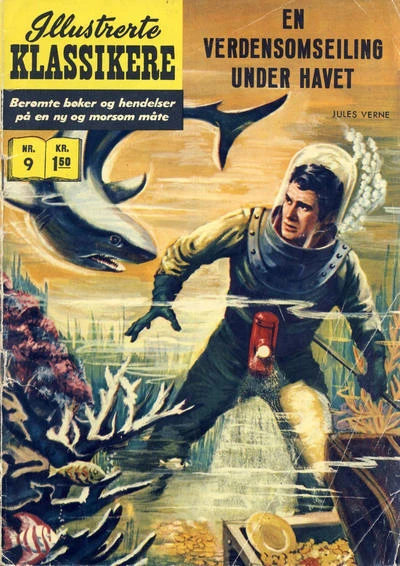 Cover of En verdensomseiling under havet