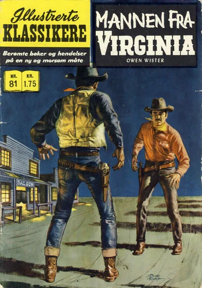Cover of Mannen fra Virginia 