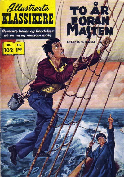 Cover of To år foran masten