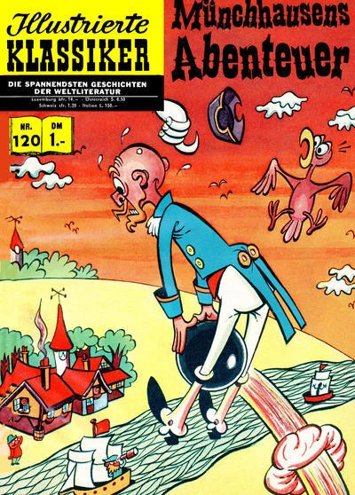 Cover of Münchhausens Abenteuer