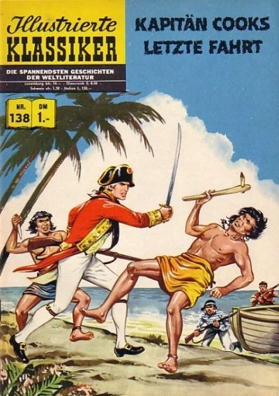 Cover of Kapitän Cooks letzte Fahrt