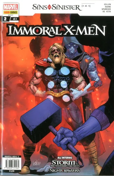 Cover of Immoral X-Men 2 ; Sins of Sinister 3 di 5