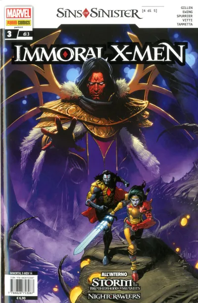 Cover of Immoral X-Men 3 ; Sins of Sinister 4 di 5
