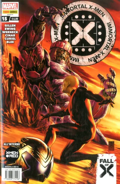Cover of Immortal X-Men 15 ; Fall of X