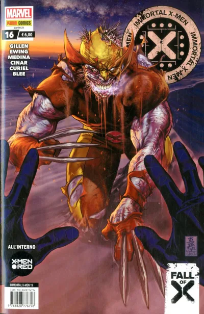 Cover of Immortal X-Men 16 ; Fall of X