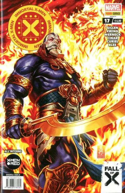 Cover of Immortal X-Men 17 ; Fall of X