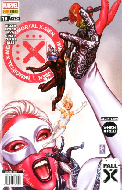 Cover of Immortal X-Men 19 ; Fall of X